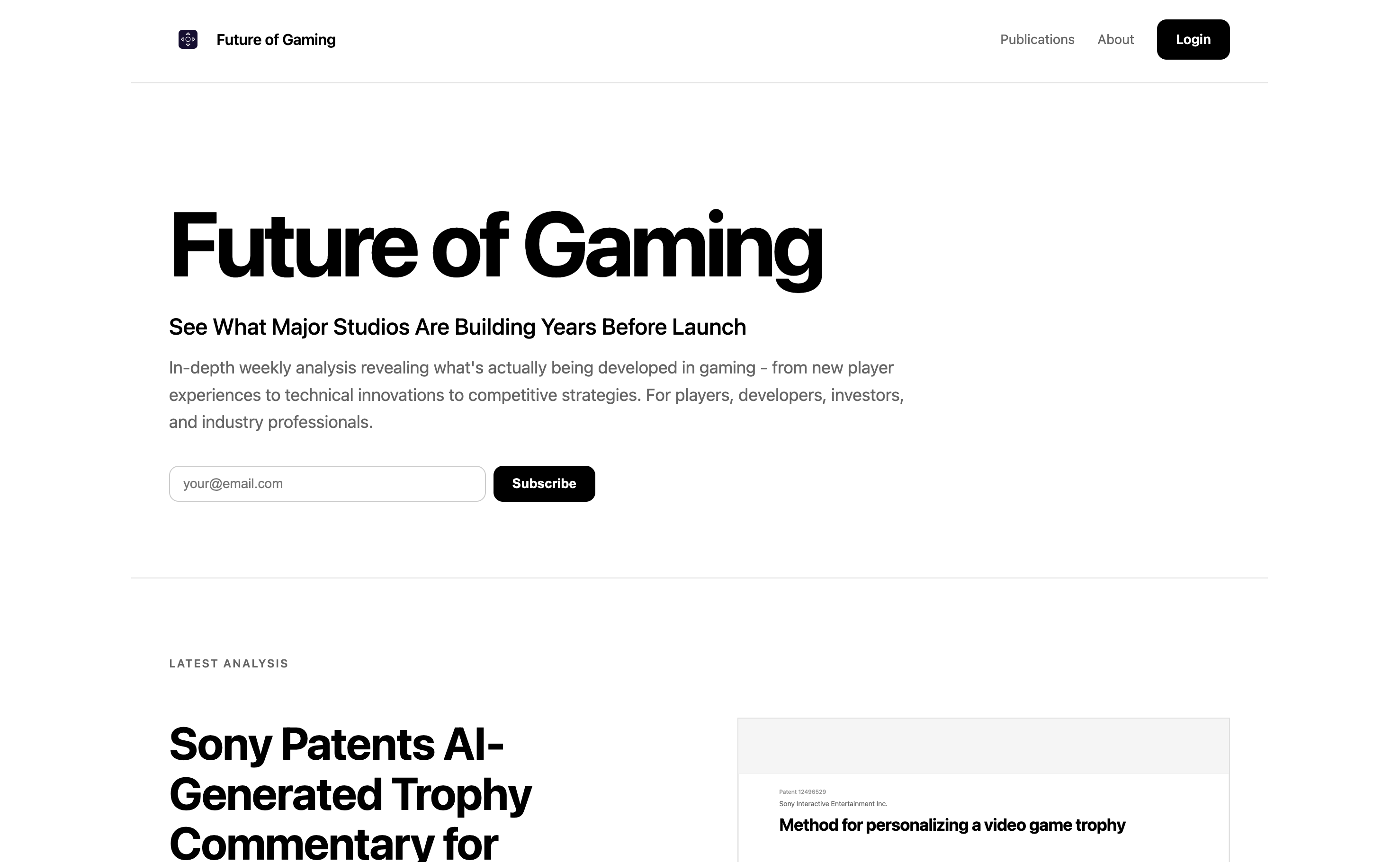 Future of Gaming screenshot